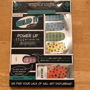 Espionage Cosmetics Nail Wrap Power Up
